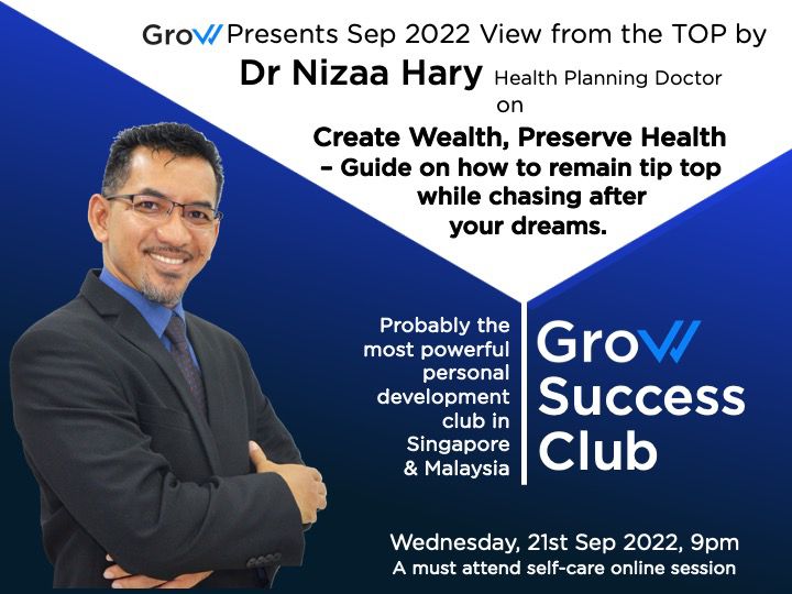 Create Wealth, Preserve Health – Guide on how to remain tip top while chasing after your dreams