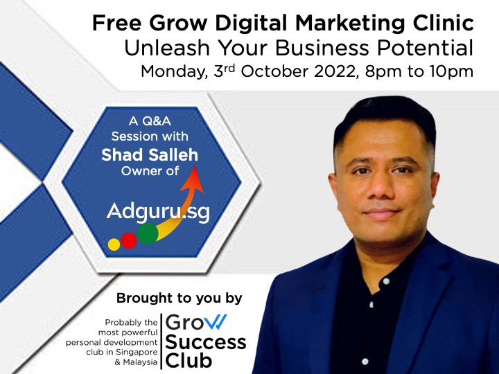 Free Grow Digital Marketing Clinic