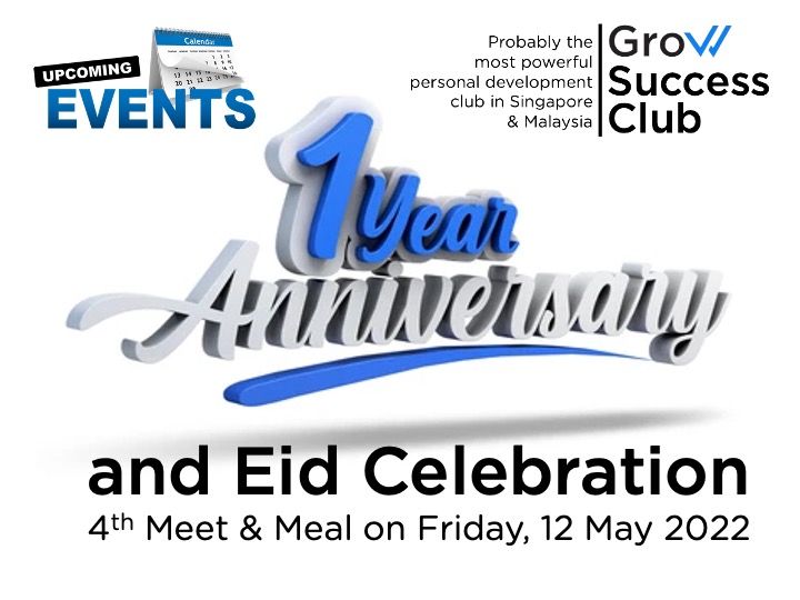 4th Meet & Meal – Grow 1 year Anniversary + Eid Celebration
