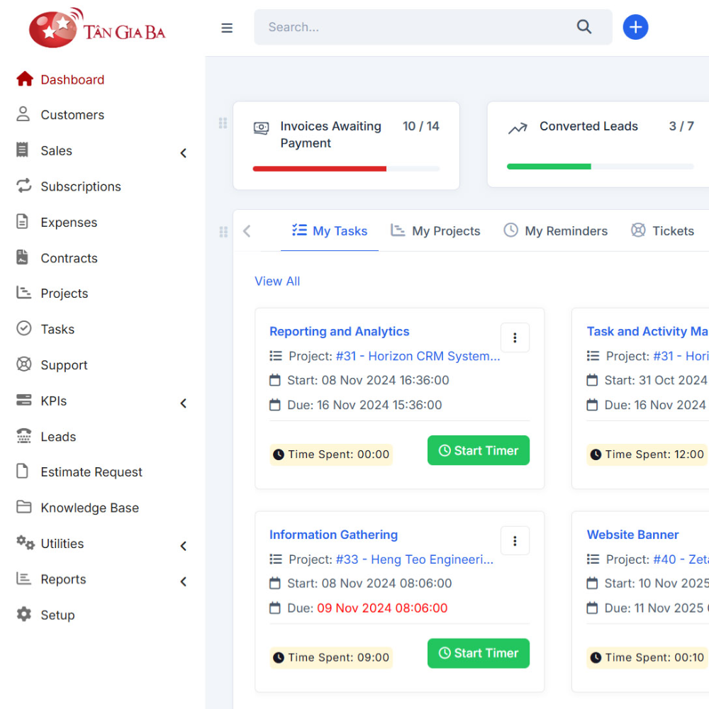 Project Management Software