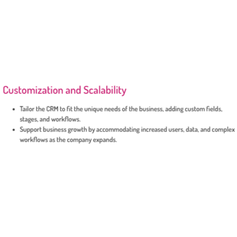 CRM Customer Relationship Management