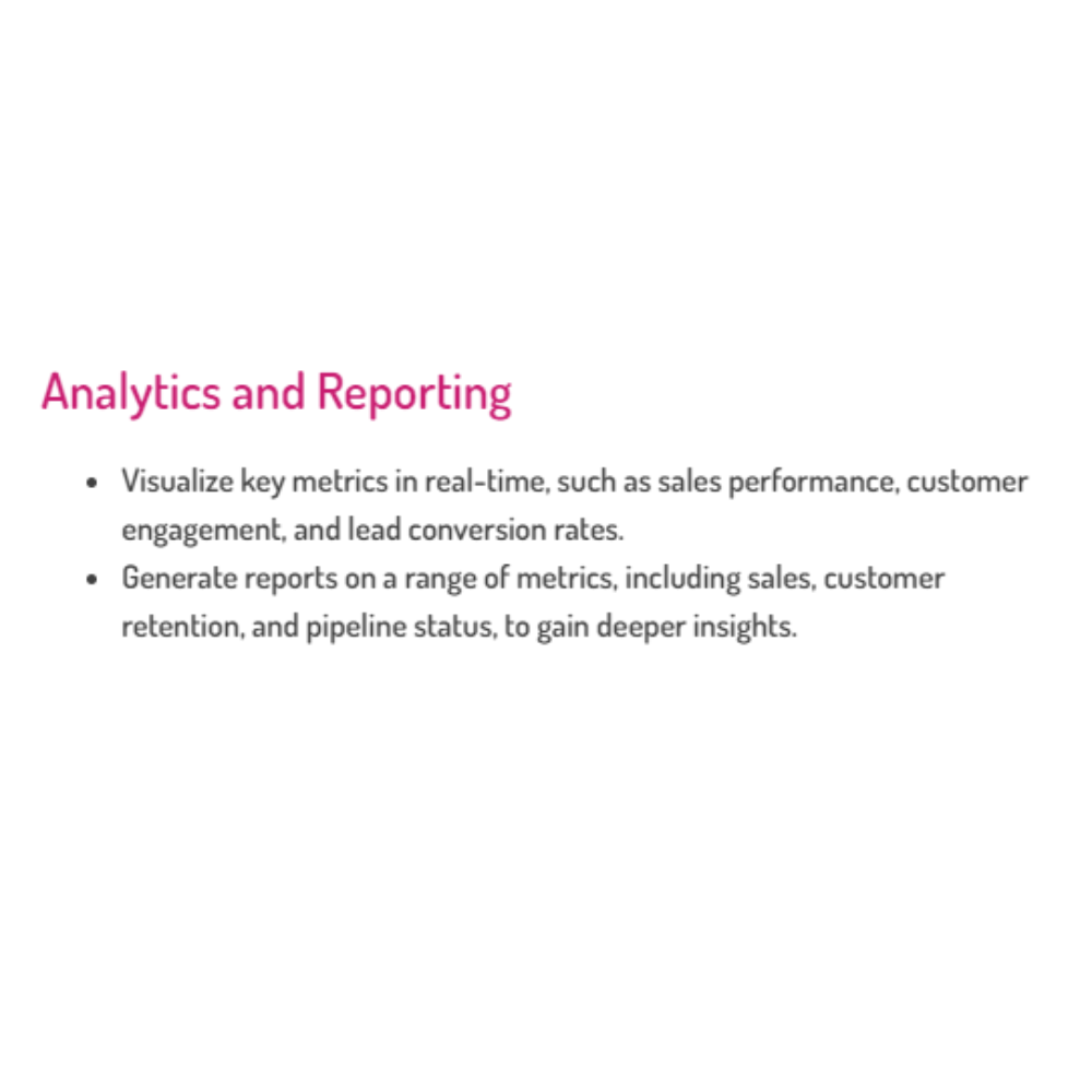 CRM Customer Relationship Management