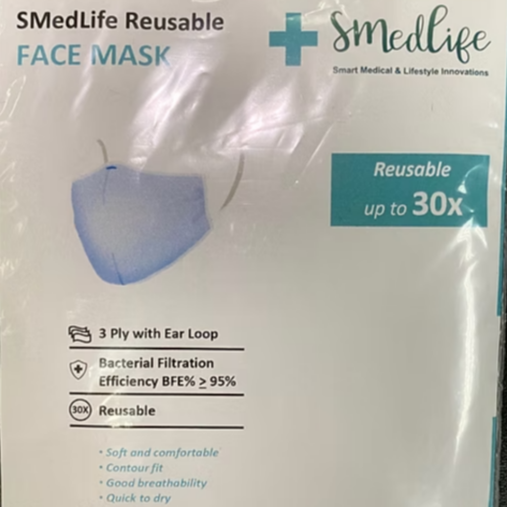 SMedLife Reusable Face Mask - Lifestyle