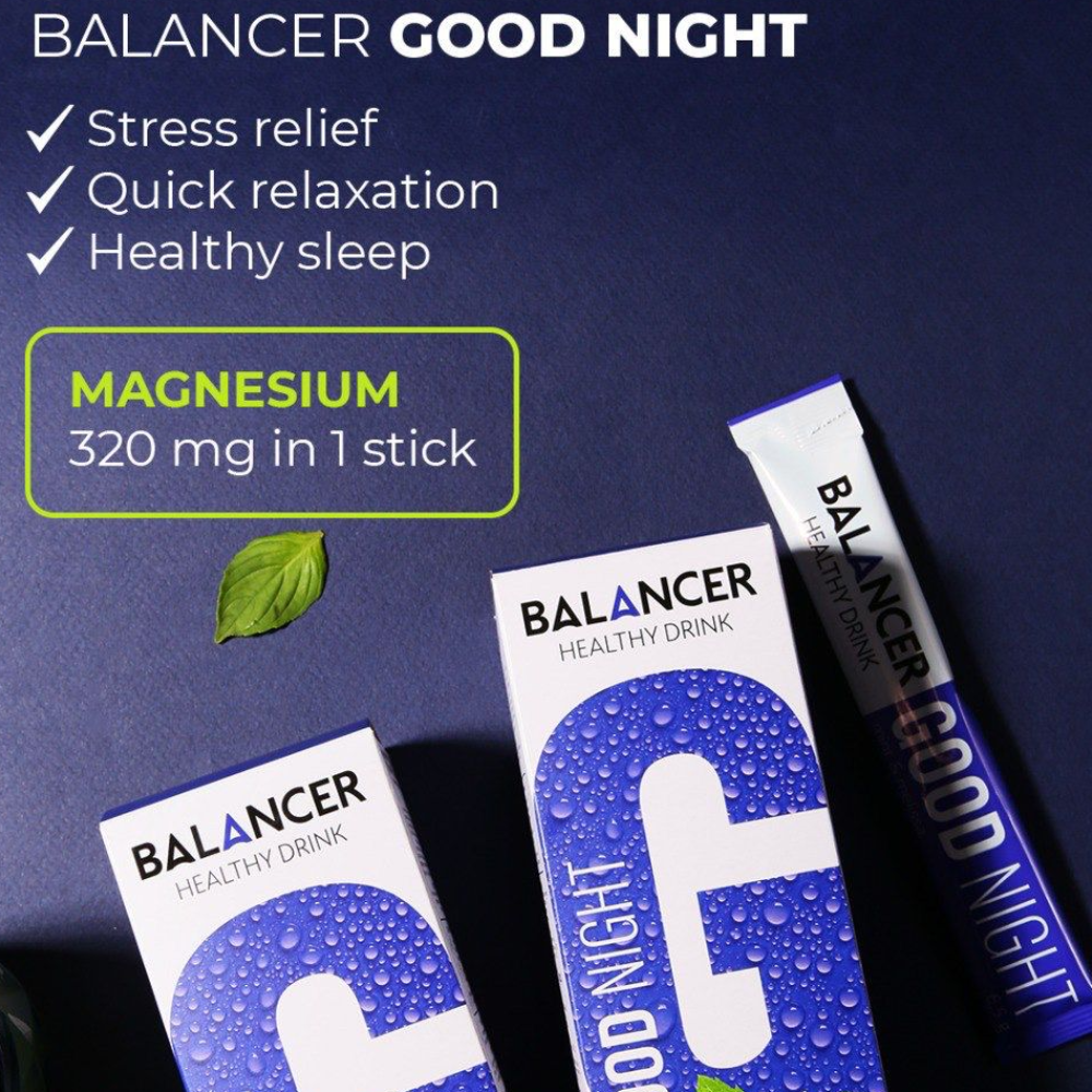 BALANCER GOOD NIGHT Magnesium Drink, 10 sticks