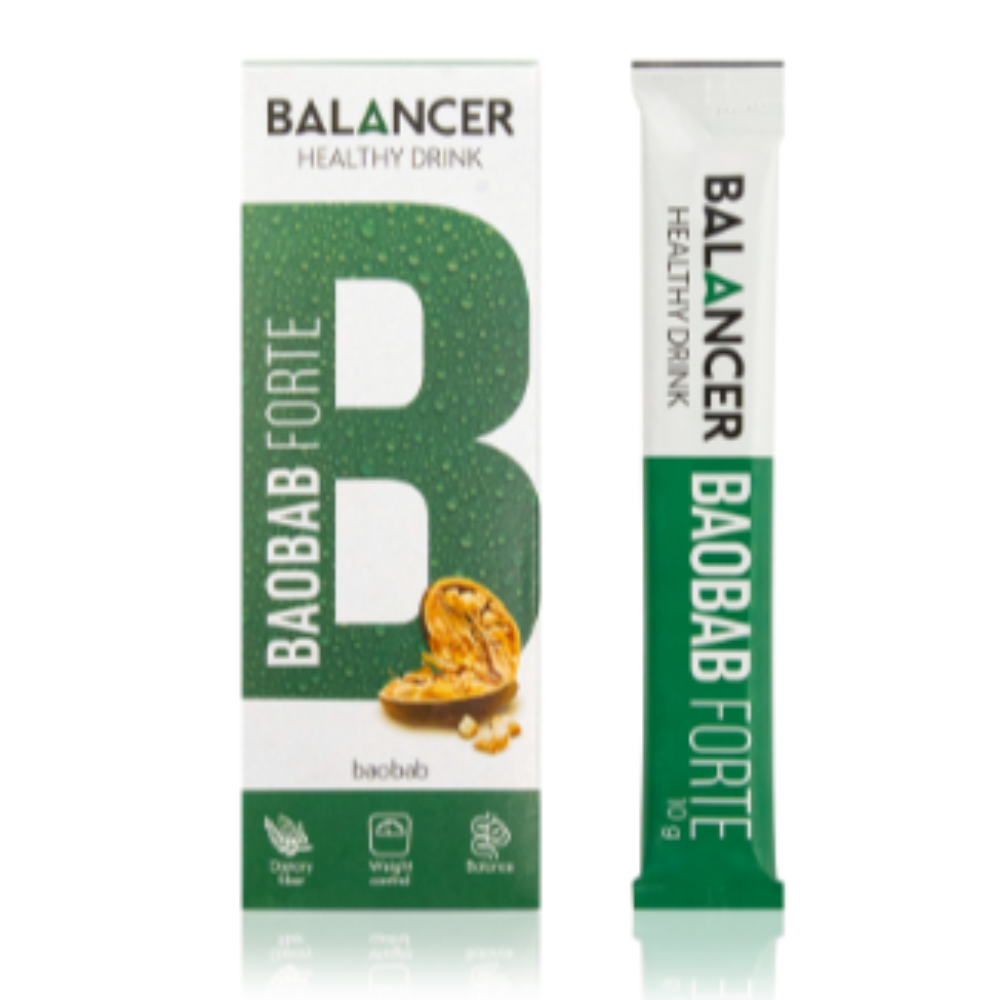 Appetite control drink BALANCER BAOBAB FORTE, 10 sticks