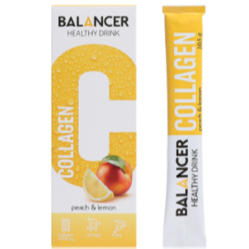 BALANCER COLLAGEN Peach-Lemon, 10 sticks