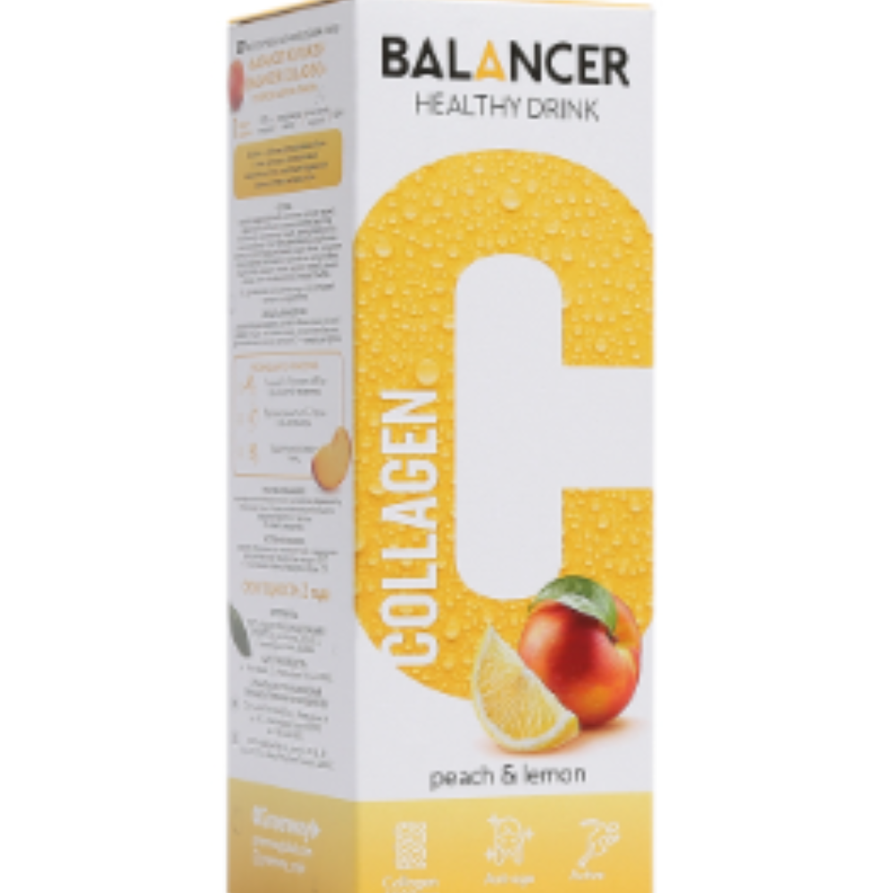 BALANCER COLLAGEN Peach-Lemon, 10 sticks