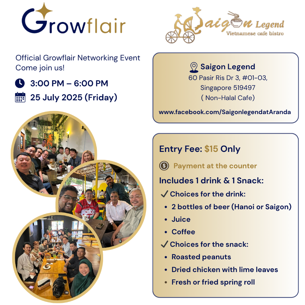 Growflair Networking Event at Saigon Legend (July)